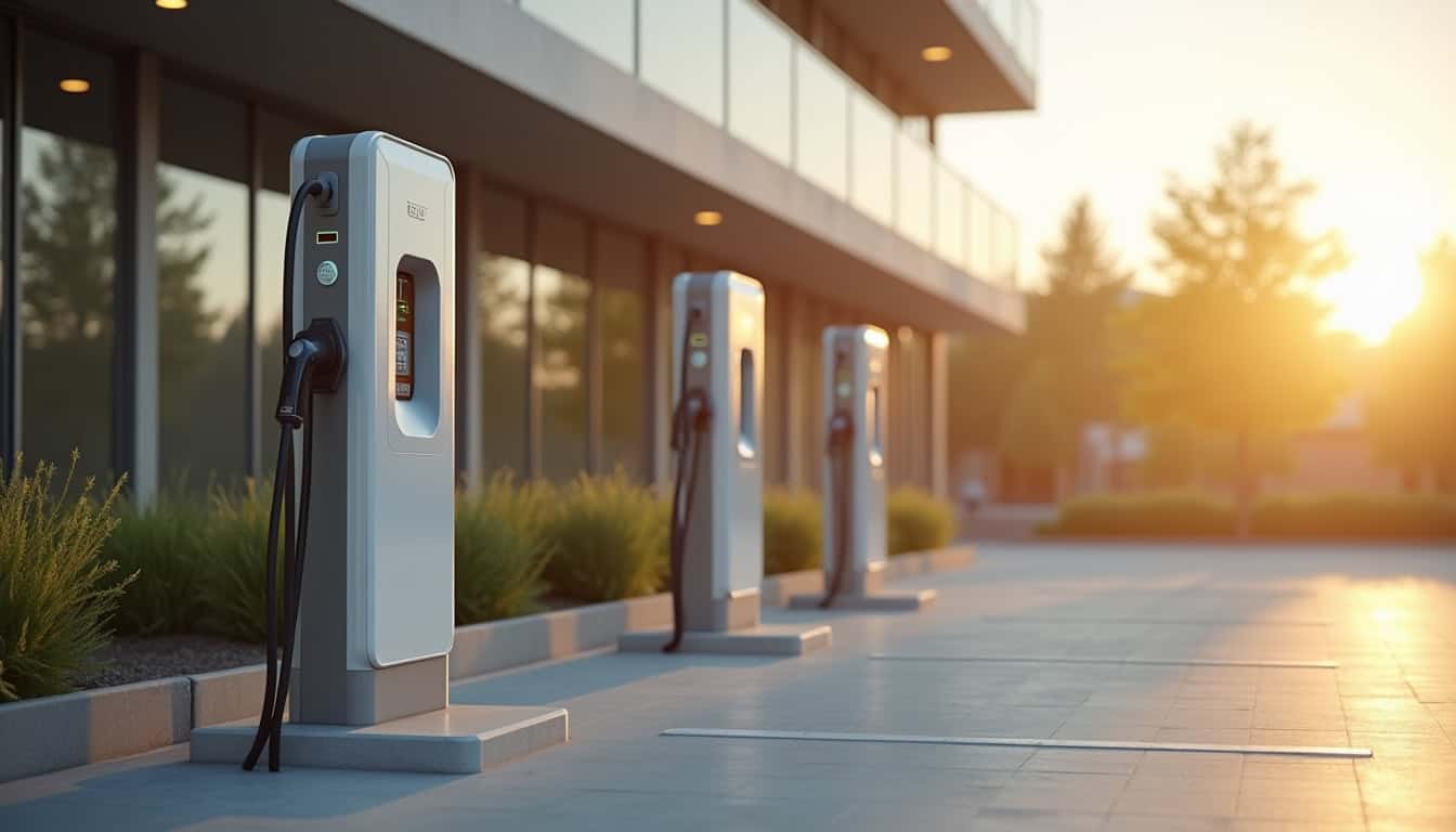 Parc de bornes de recharge pour entreprises à Nogent-sur-Oise