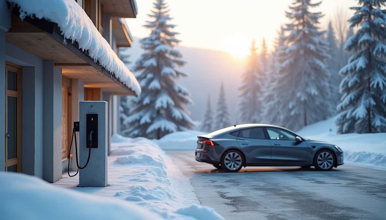 Place de stationnement en copropriété équipée d’une borne de recharge électrique à Saulxures-sur-Moselotte
