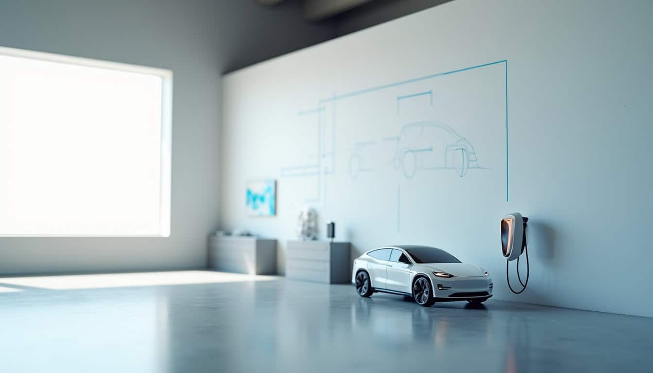 Préparation de l'installation d'une borne de recharge électrique à domicile