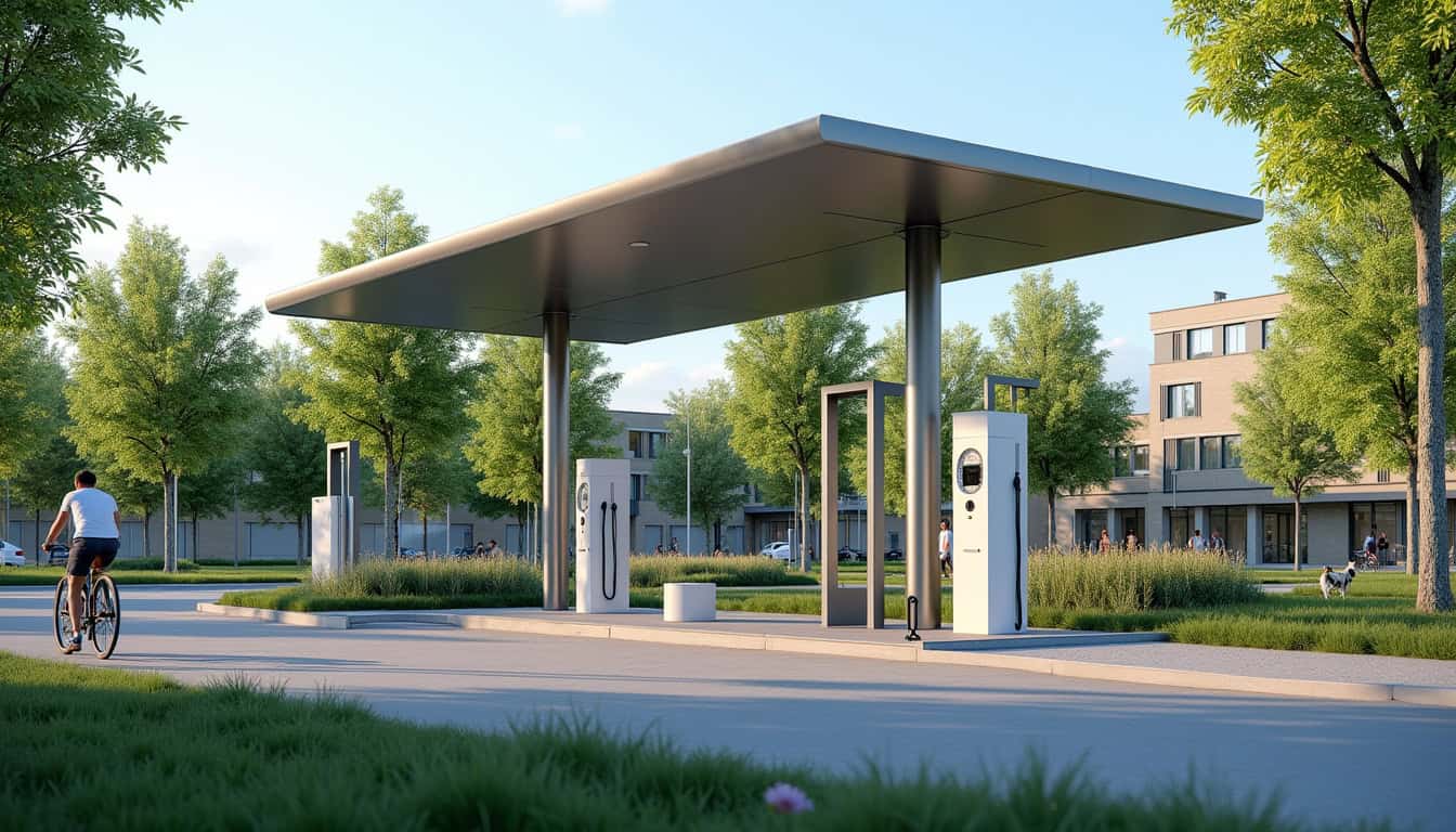 Réseau de bornes de recharge publiques à Vélizy-Villacoublay