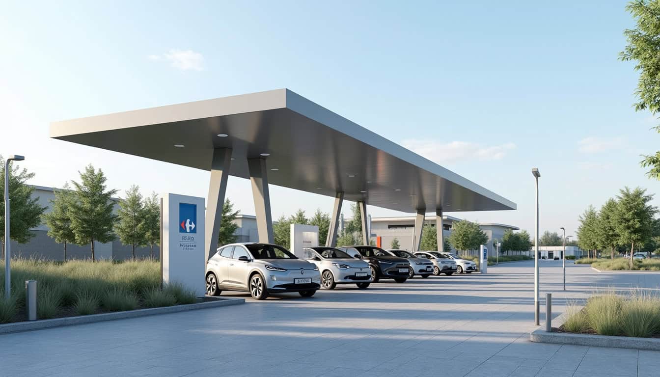 Station de recharge électrique Carrefour Energies by Allego à Villabé