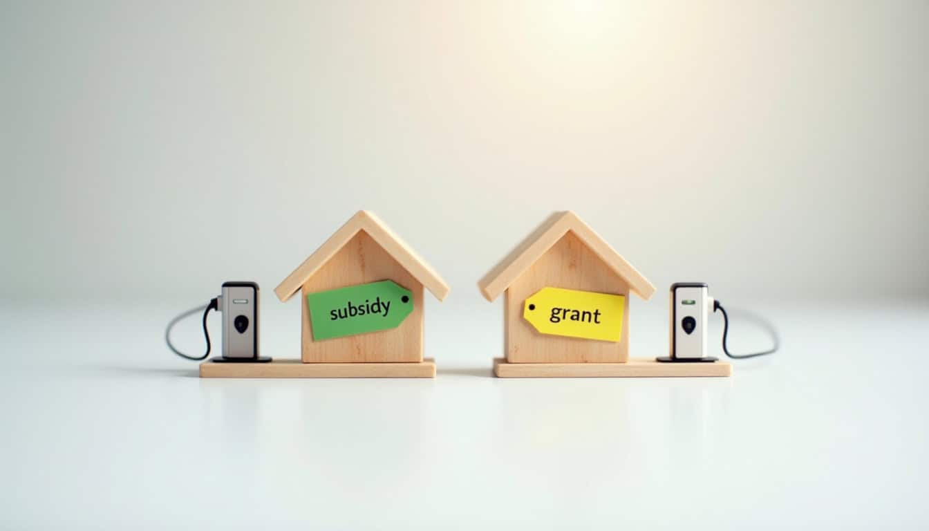 Tableau comparatif des aides financières pour l'installation d'une borne électrique