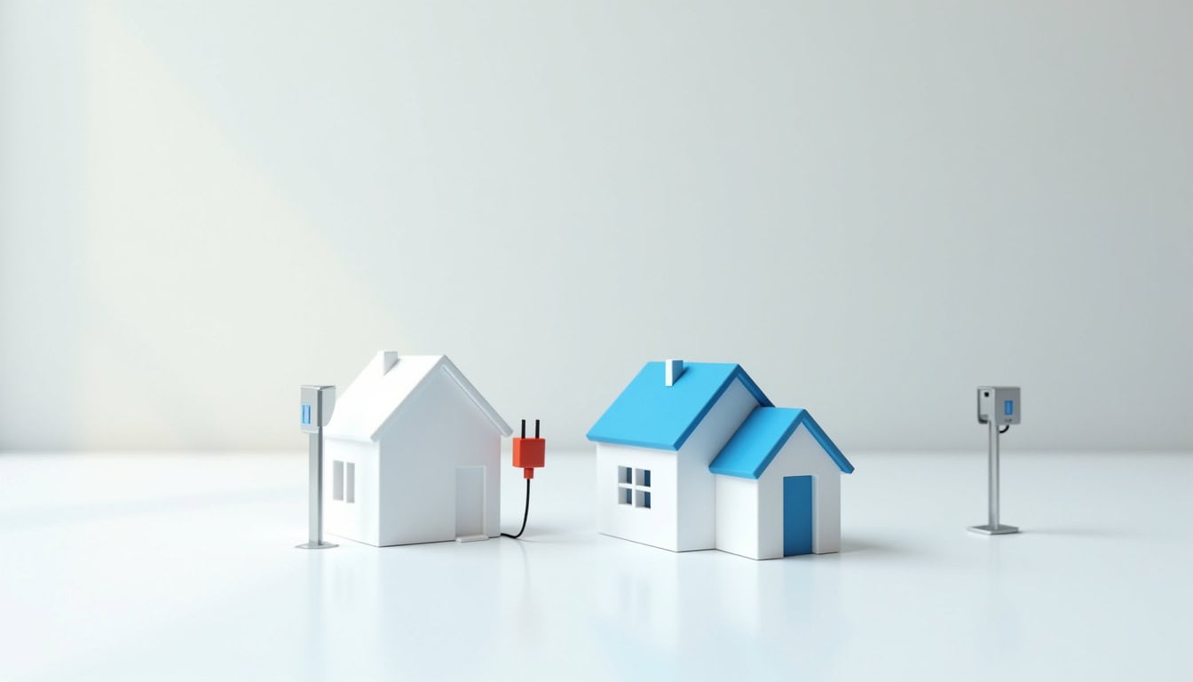 Tableau comparatif des coûts de recharge électrique entre domicile et borne publique