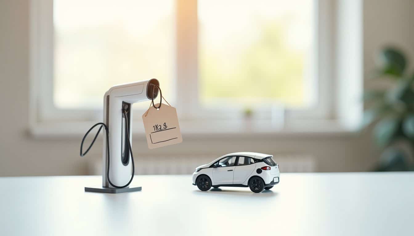 Tableau comparatif des coûts d'installation d'une borne électrique à Randan