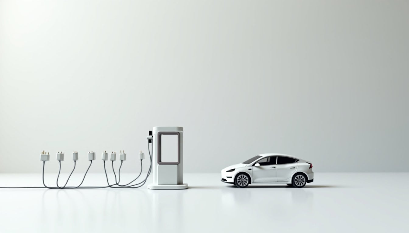 Tableau comparatif des différentes bornes de recharge électrique pour véhicules
