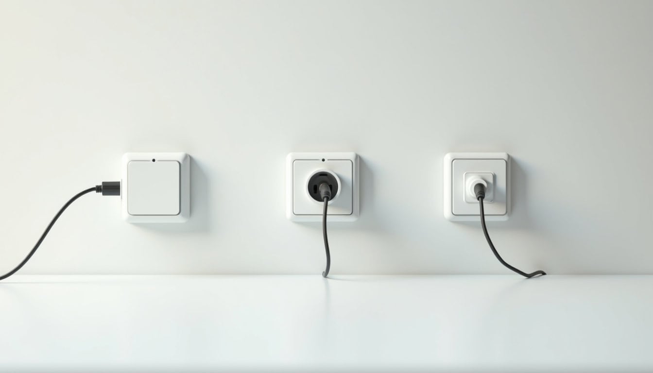 Tableau comparatif des différentes solutions de recharge électrique: wallbox, prise renforcée et prise domestique