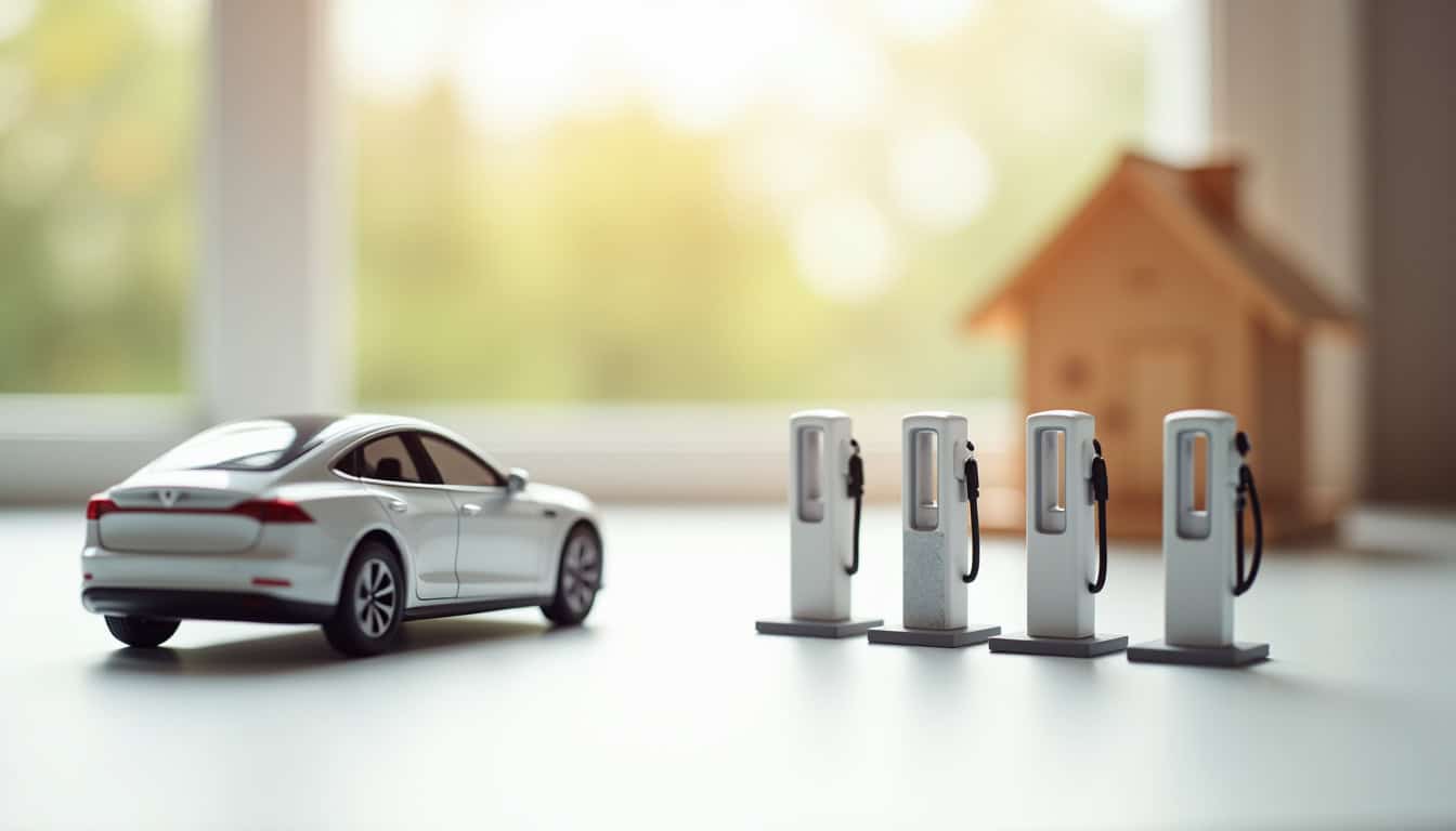 Tableau comparatif des différents types de bornes de recharge électrique disponibles à Rives-d'Andaine