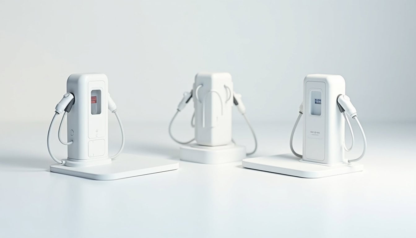 Tableau comparatif des différents types de bornes de recharge électrique pour usage domestique
