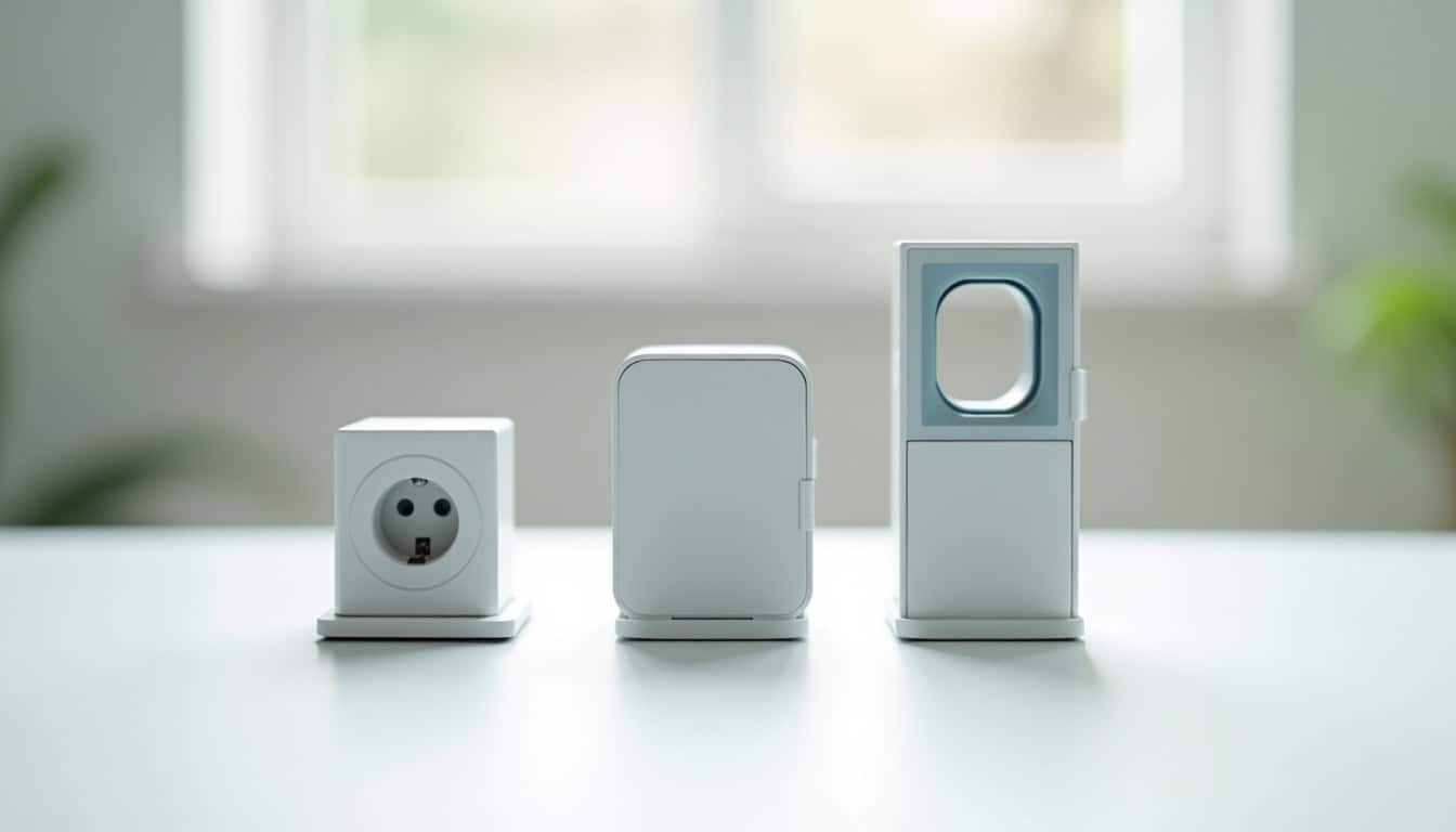 Tableau comparatif des différents types de bornes de recharge électrique: prise renforcée, wallbox, bornes rapides