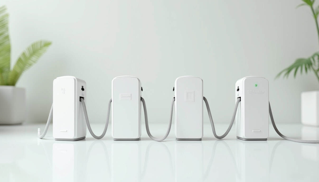Tableau comparatif des principales marques de wallbox: Wallbox, Schneider, Legrand, EVBox