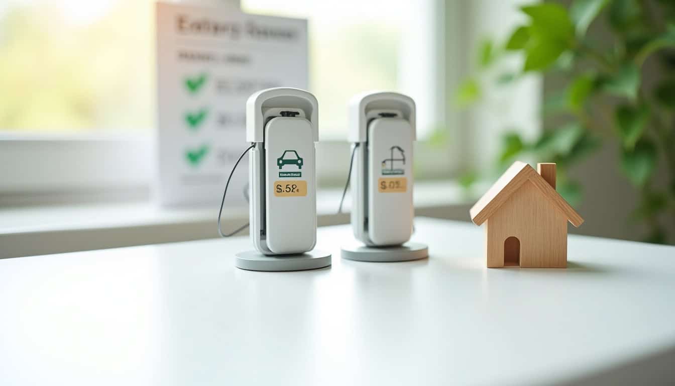 Tableau comparatif des prix d'installation de bornes électriques à Saint-Martin-Lacaussade