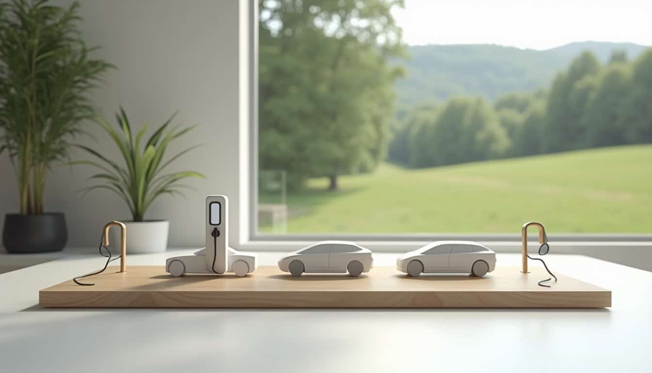 Tableau comparatif des types de bornes de recharge disponibles à Aubusson