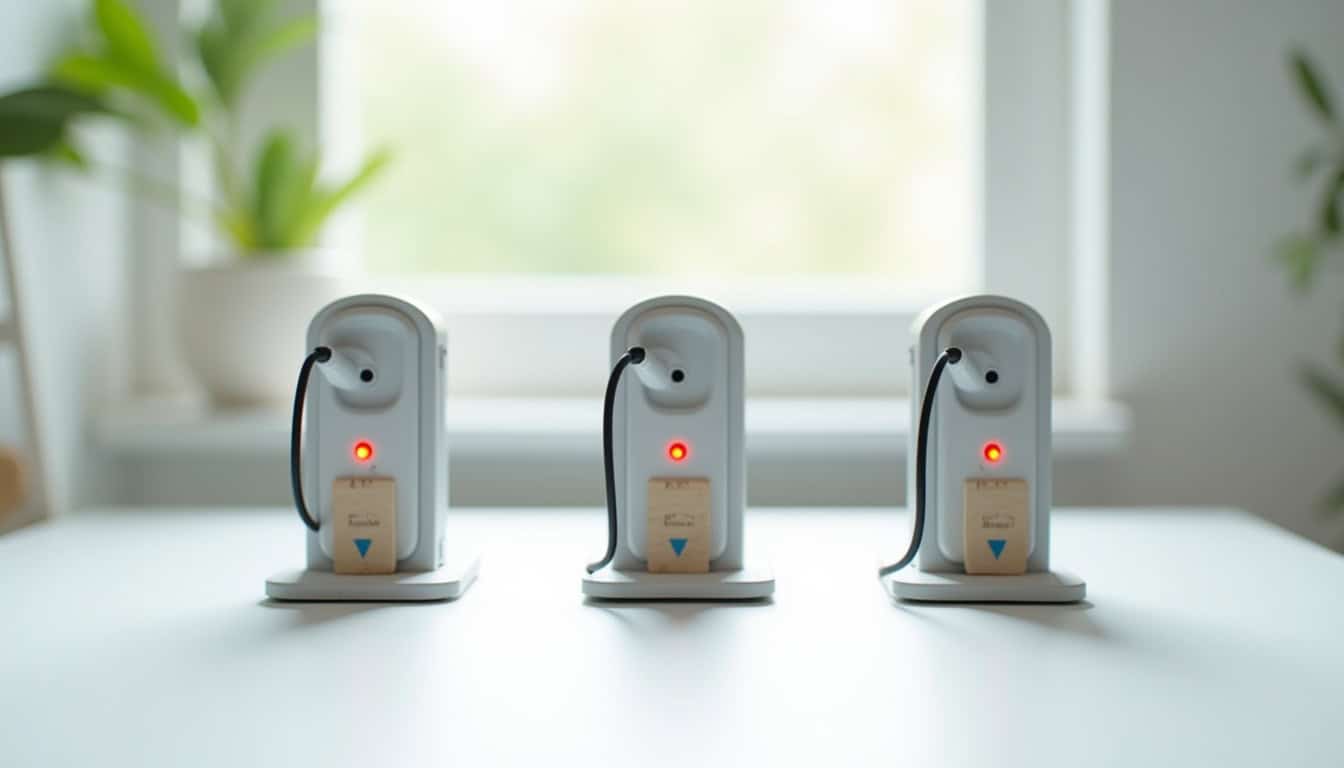 Tableau comparatif des types de bornes de recharge: puissance, temps de charge, coût estimé