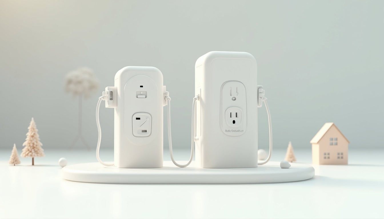 Tableau comparatif entre prise renforcée et borne murale pour véhicule électrique