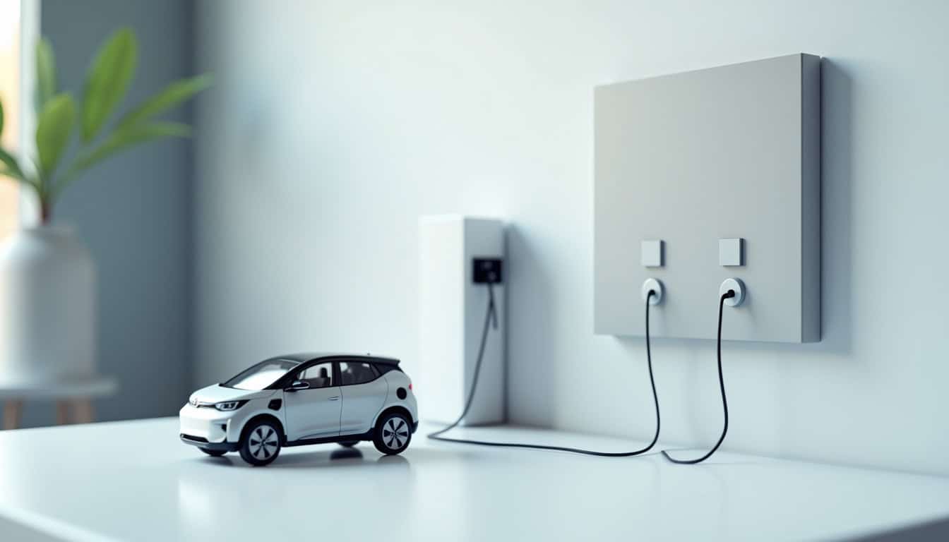 Tableau électrique et abonnement adapté à la recharge VE