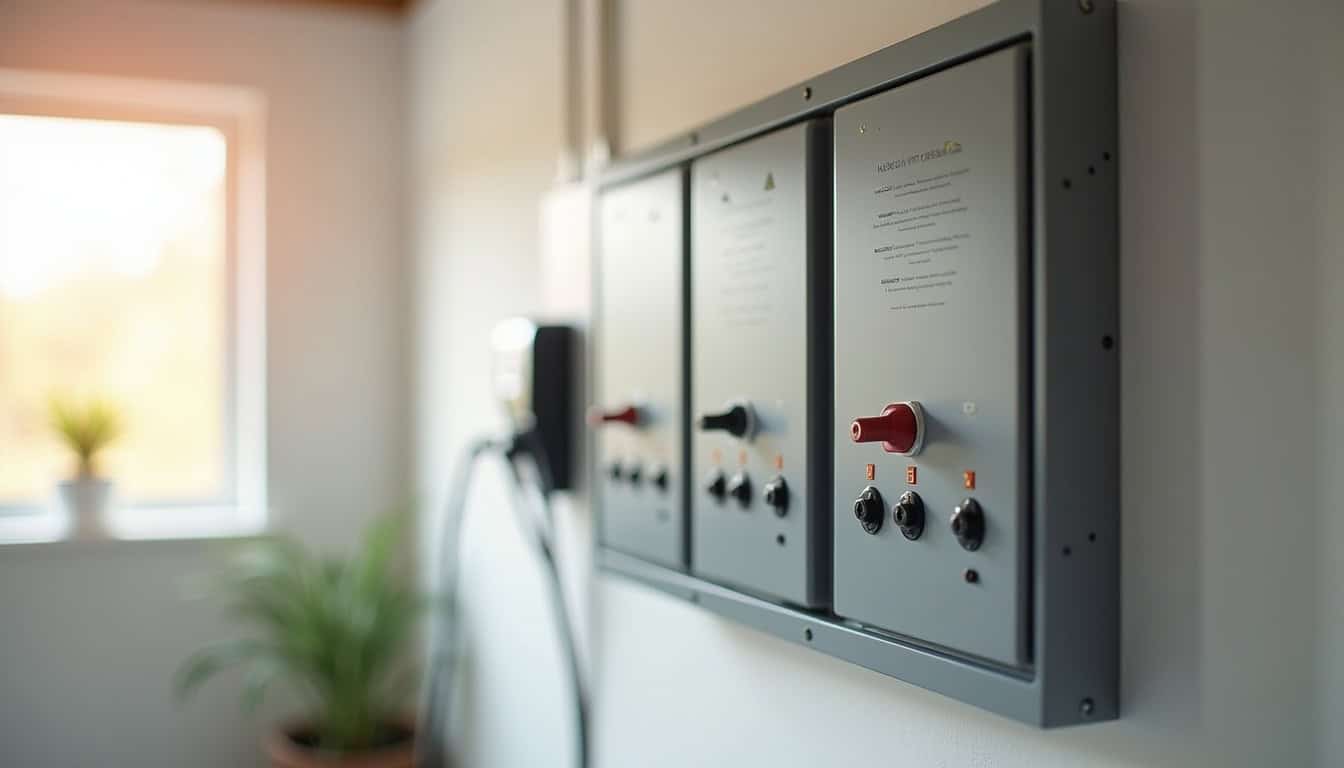 Tableau électrique rénové avec ajout d
