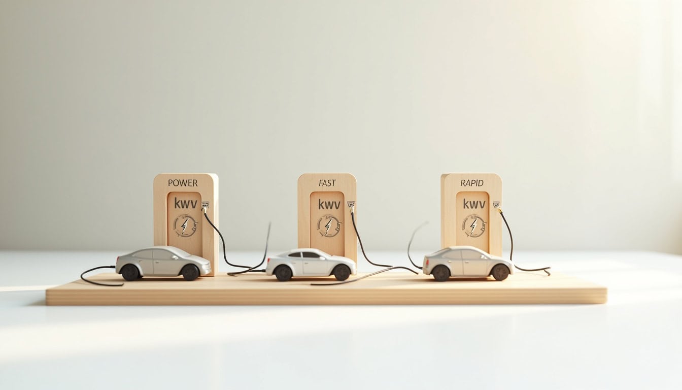 Types de bornes de recharge électrique selon leur puissance