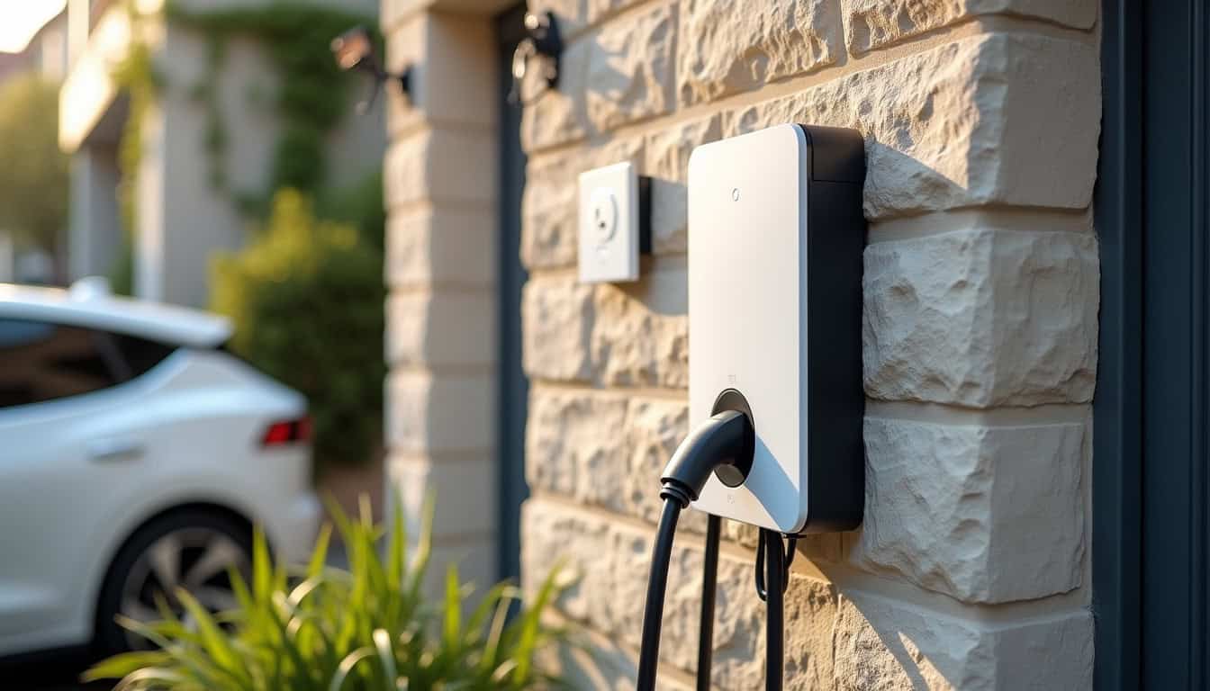 Types de bornes de recharge murales et prises renforcées en situation réelle
