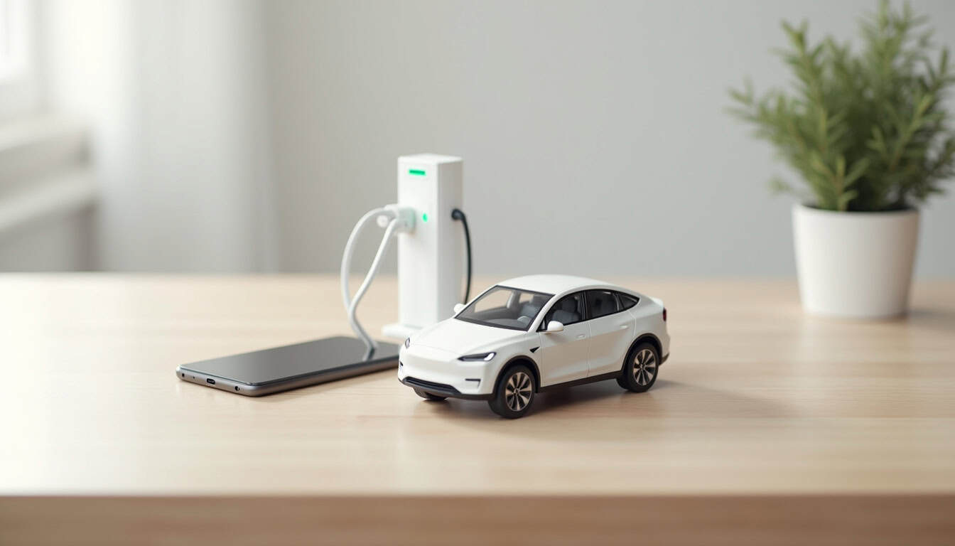 Utilisation d'une application mobile pour piloter une borne de recharge connectée