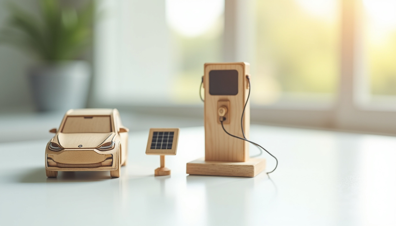 Borne de recharge intelligente connectée à un système photovoltaïque