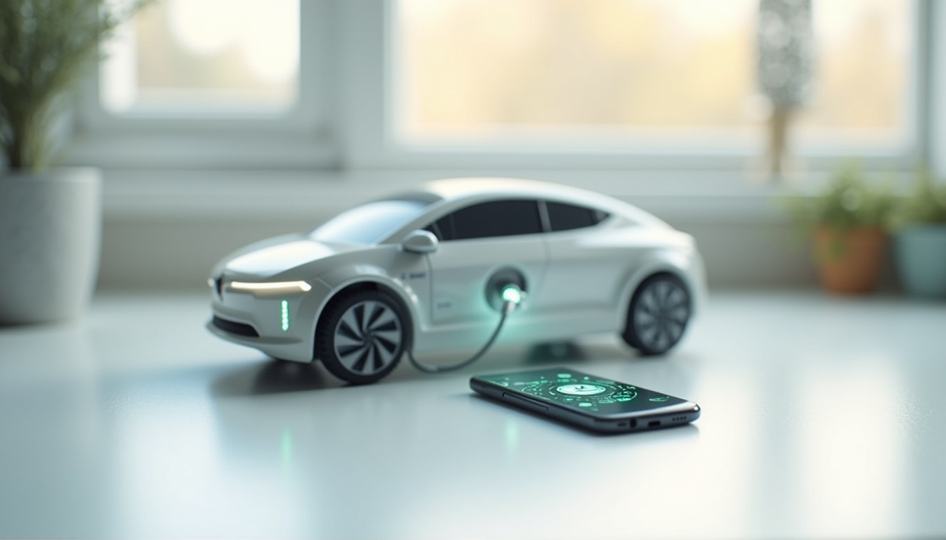 Borne de recharge intelligente installée à Bernos-Beaulac avec application mobile