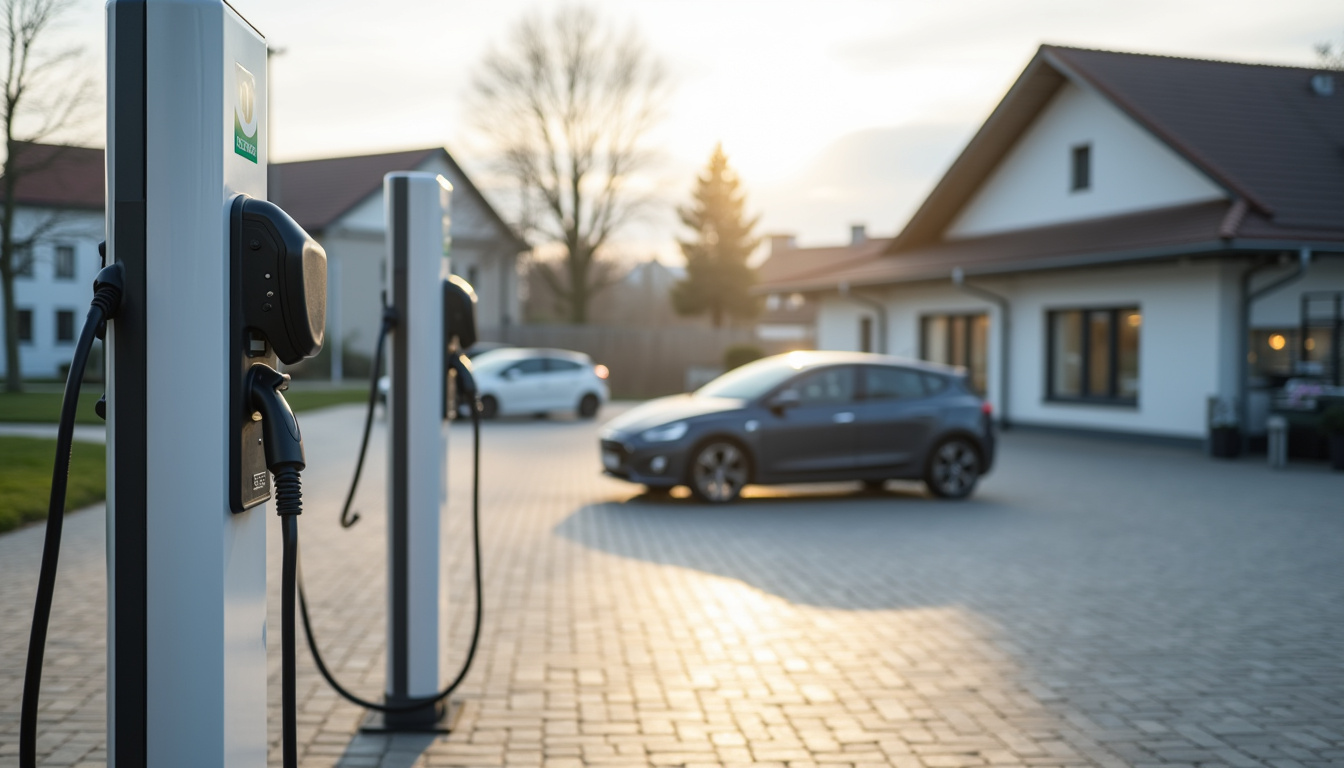 Bornes de recharge publiques installées devant la mairie de Scy-Chazelles