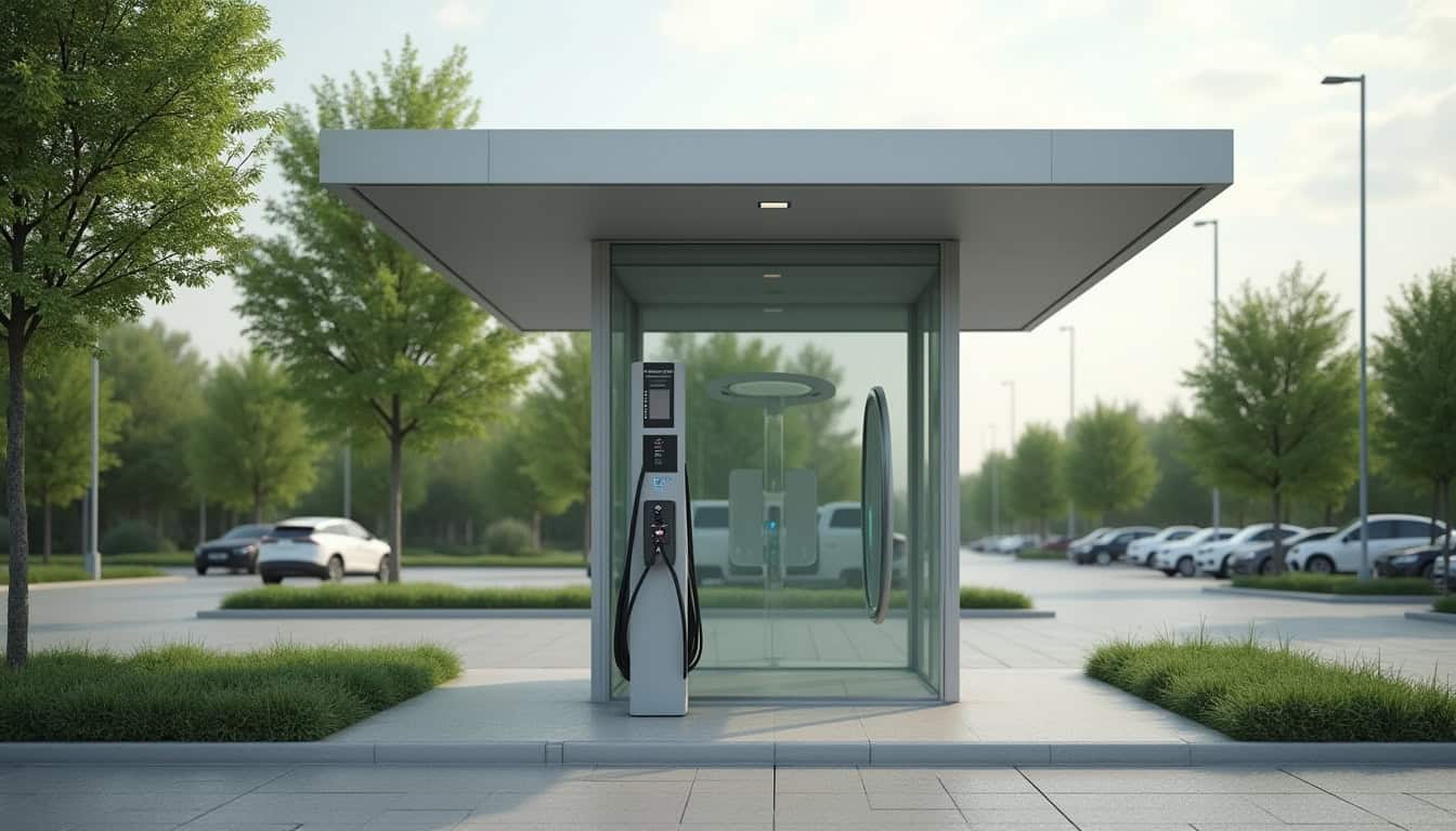 Bornes de recharge publiques situées à Briollay, Maine-et-Loire