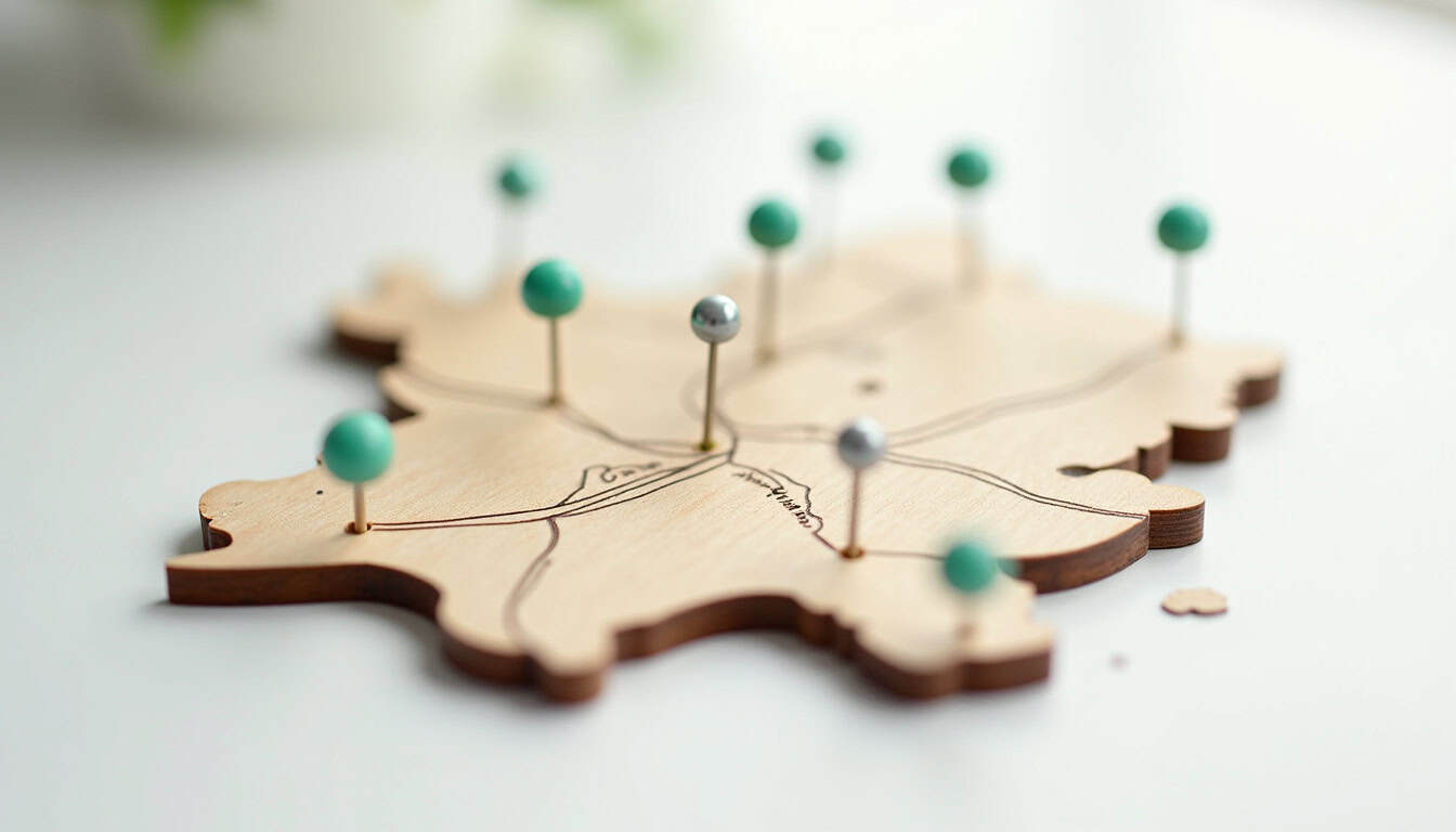 Carte de Castelnau-de-Médoc avec localisation des bornes de recharge publiques disponibles