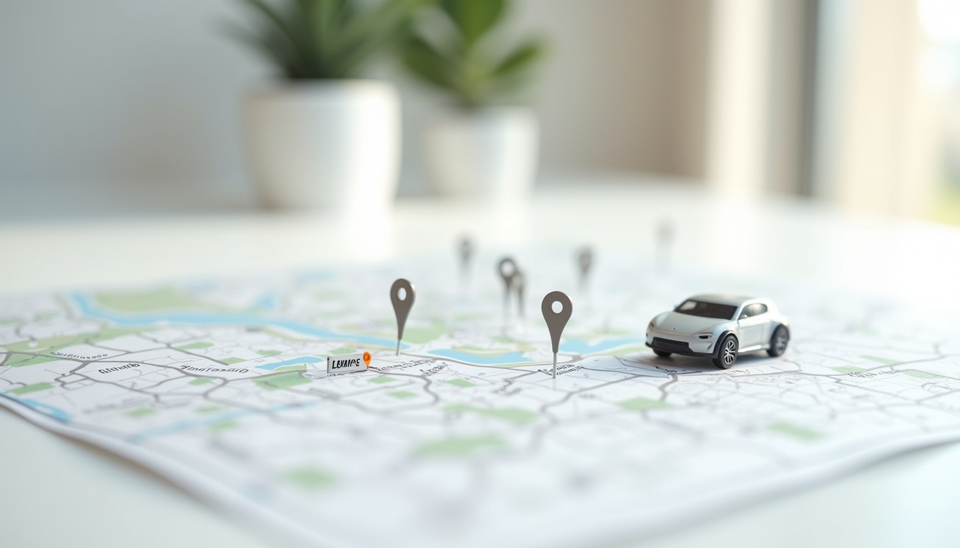Carte des bornes de recharge publiques à La Loupe, montrant les emplacements autour de l'impasse de la Cerisaie et de la place de la gare