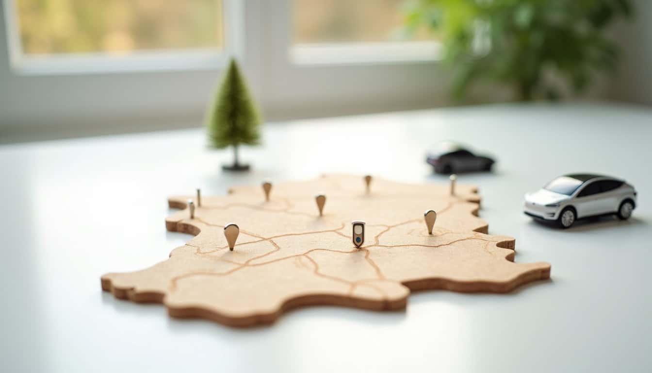Carte des points de recharge électrique à Labouheyre dans les Landes