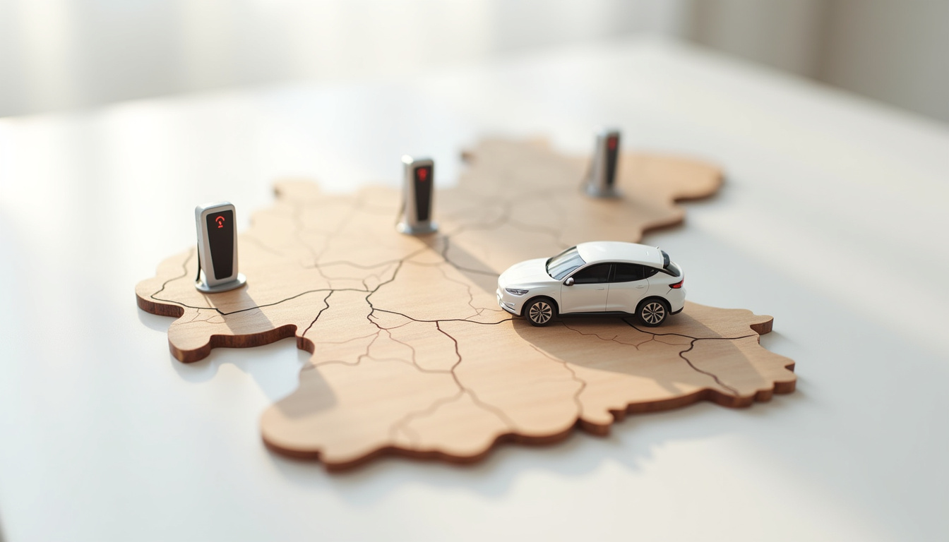 Carte des stations de recharge publiques à Gazeran avec localisation précise des bornes