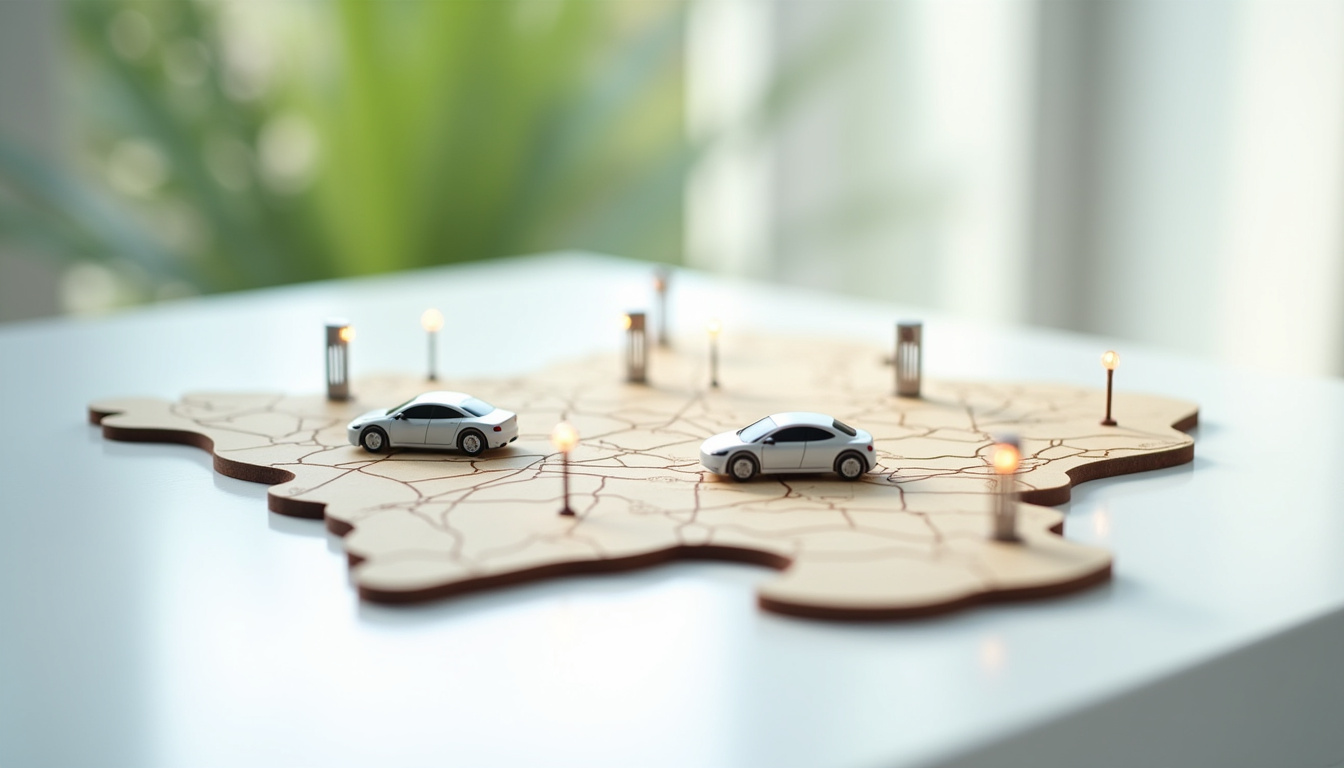Carte des stations de recharge publiques à Saint-Germain-lès-Corbeil