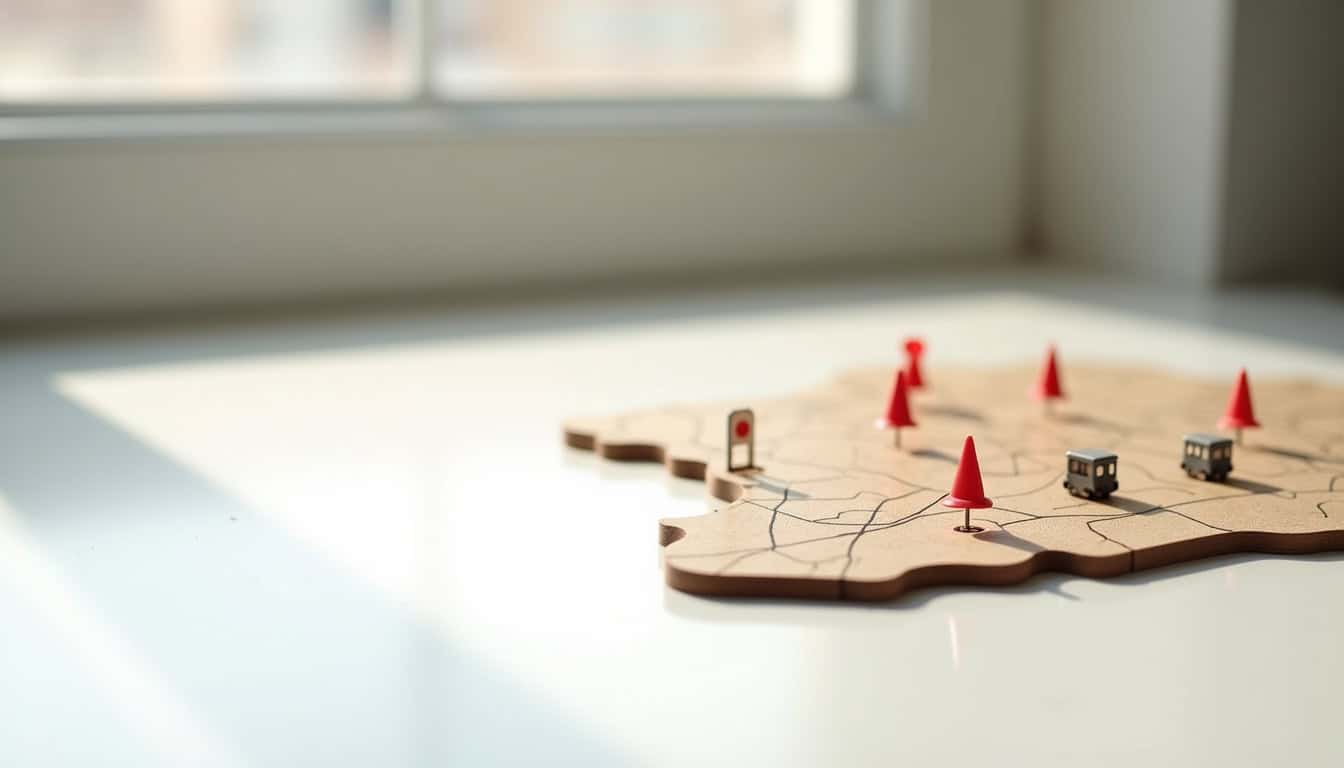 Carte des stations de recharge publiques à Vineuil, localisées près des grands axes et commerces