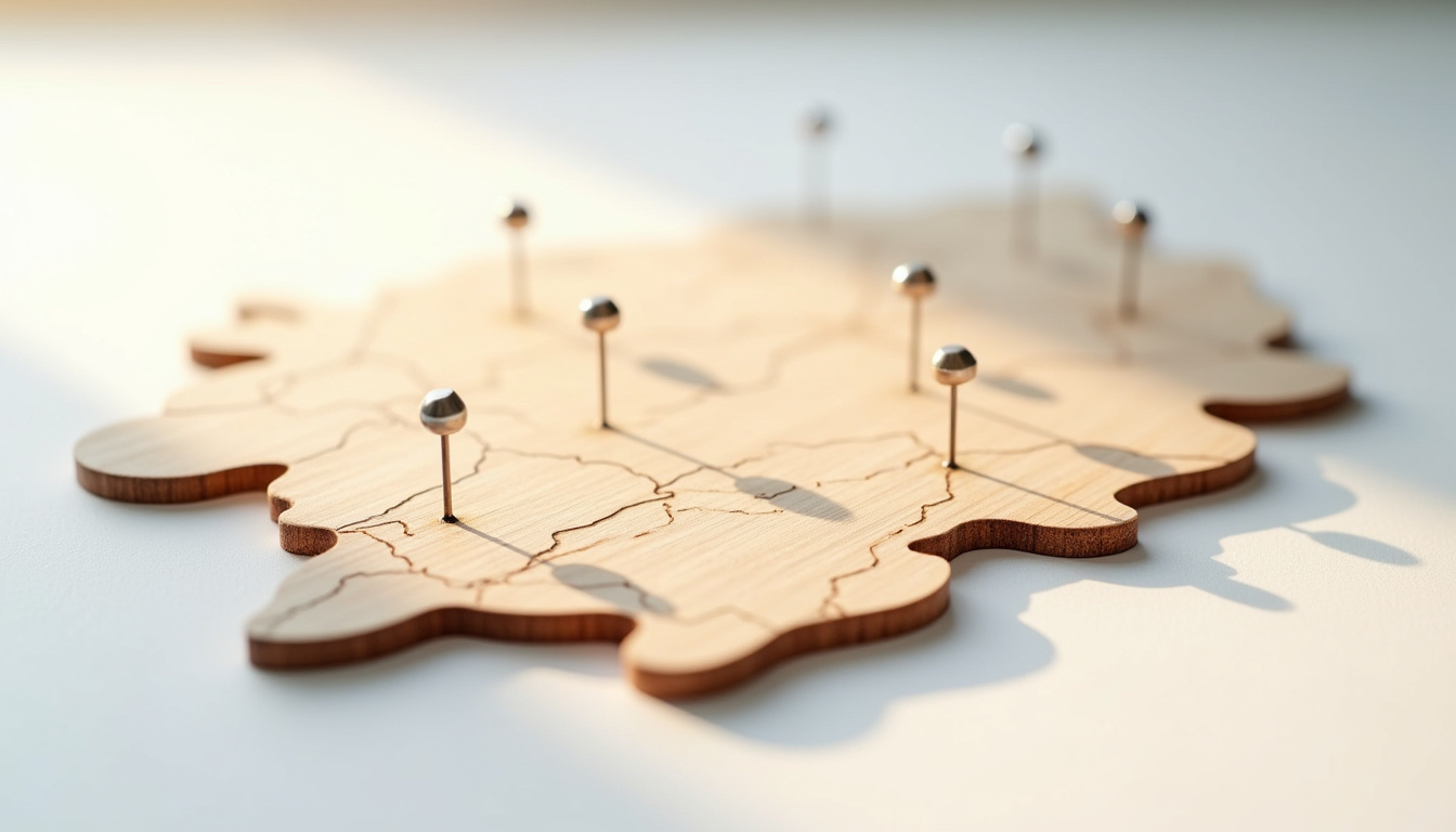 Carte illustrant la localisation des bornes de recharge publiques à Coquelles