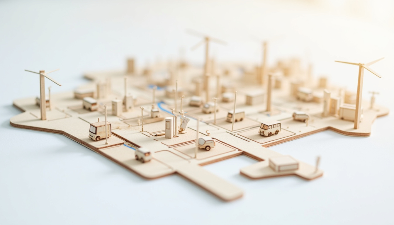 Carte illustrant les principaux points de recharge électrique à Sète, avec localisation des bornes publiques sur les axes principaux et parkings