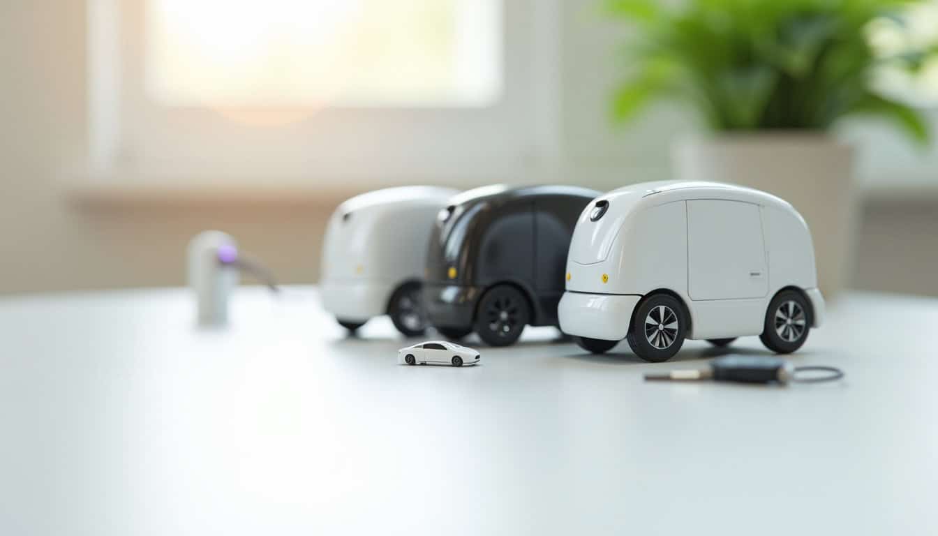 Comparaison de différents modèles de bornes de recharge pour voitures électriques