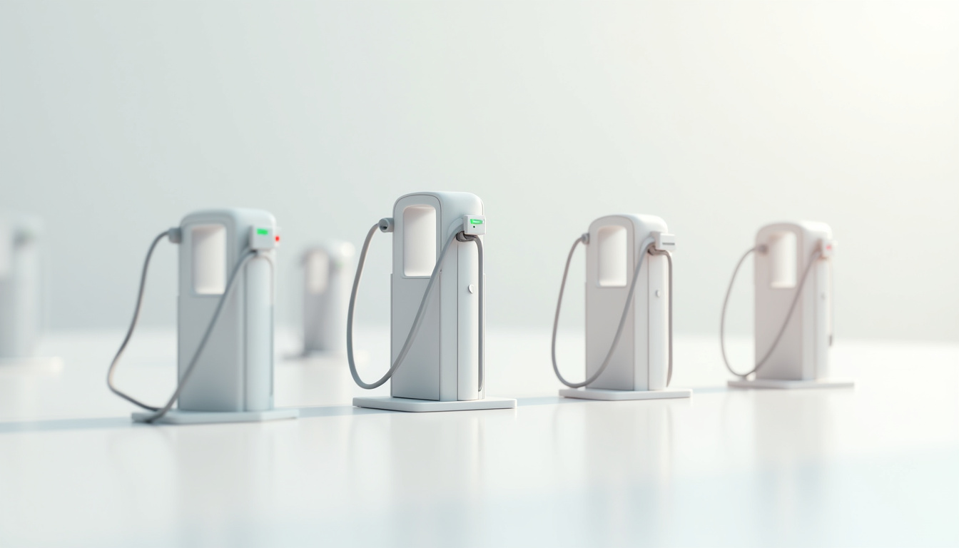 Comparaison de plusieurs modèles de bornes de recharge électriques