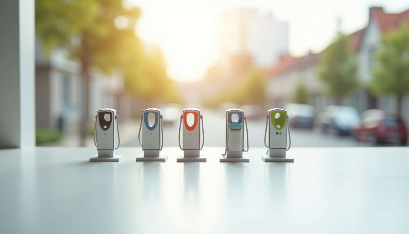 Comparaison des principales marques de bornes électriques installées à Hanches