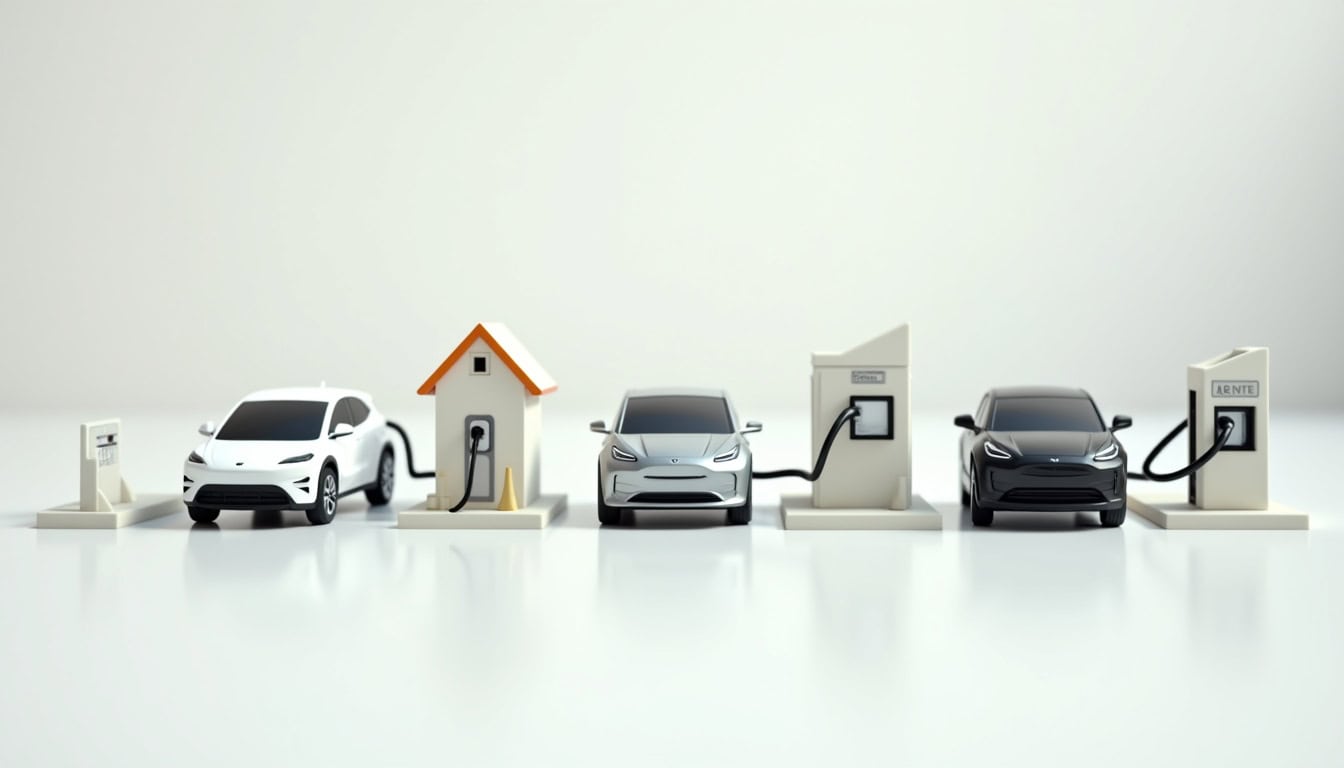 Comparaison des puissances de bornes de recharge électrique en Haute-Loire