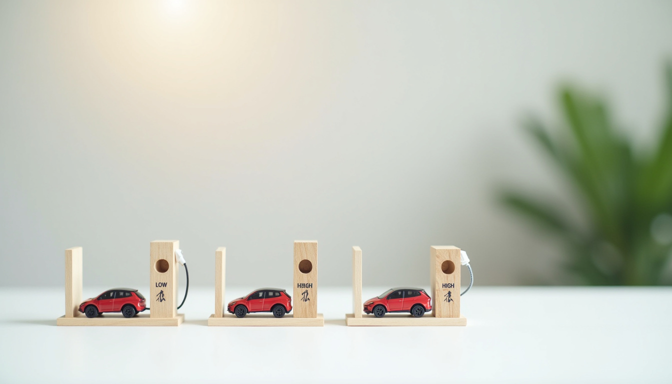 Comparaison des puissances de bornes électriques pour véhicules électriques