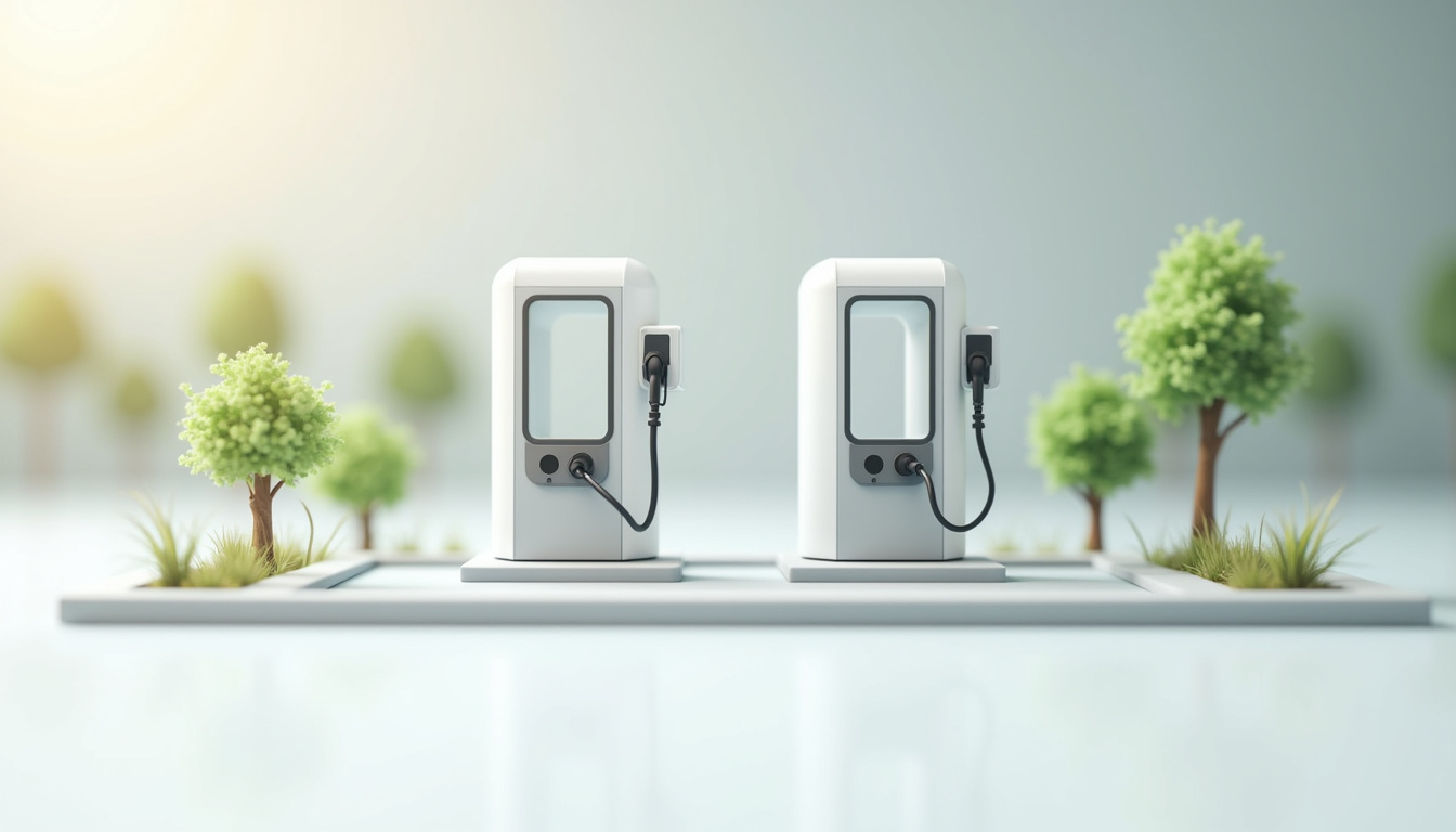 Comparaison d'installations de bornes électriques dans une commune voisine du même département