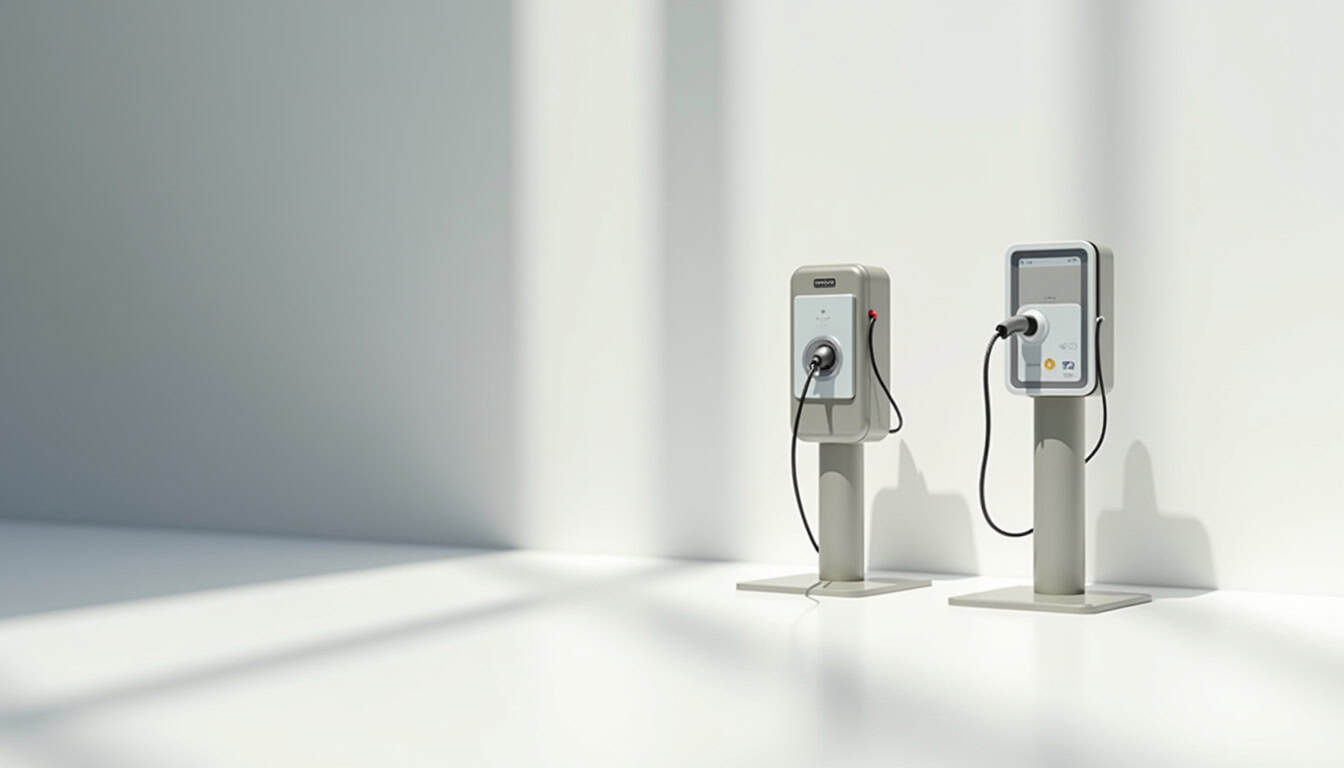 Comparaison entre différents types de bornes de recharge installées à Pompertuzat