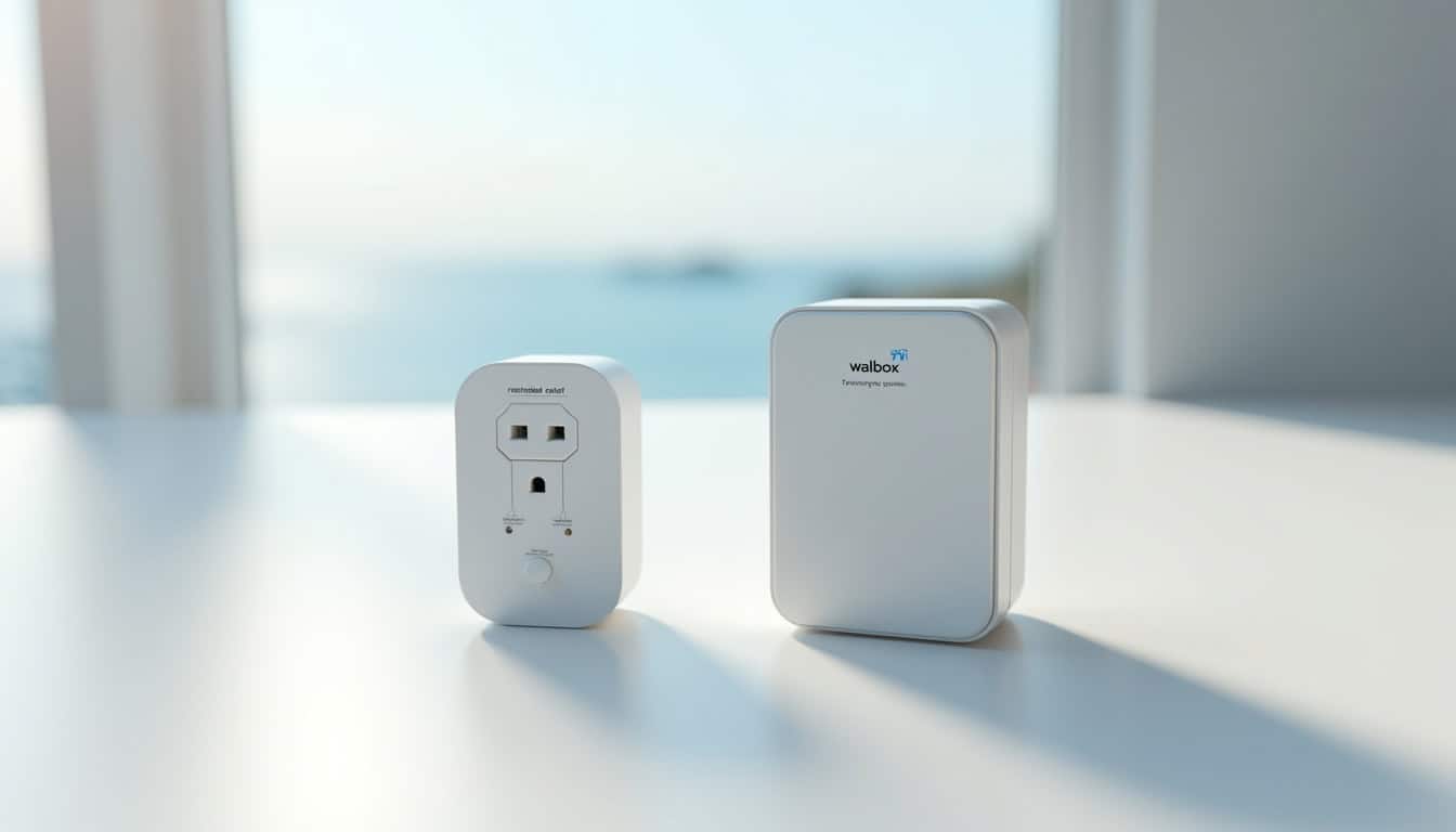 Comparaison entre prise renforcée et borne murale pour véhicule électrique à La Turballe