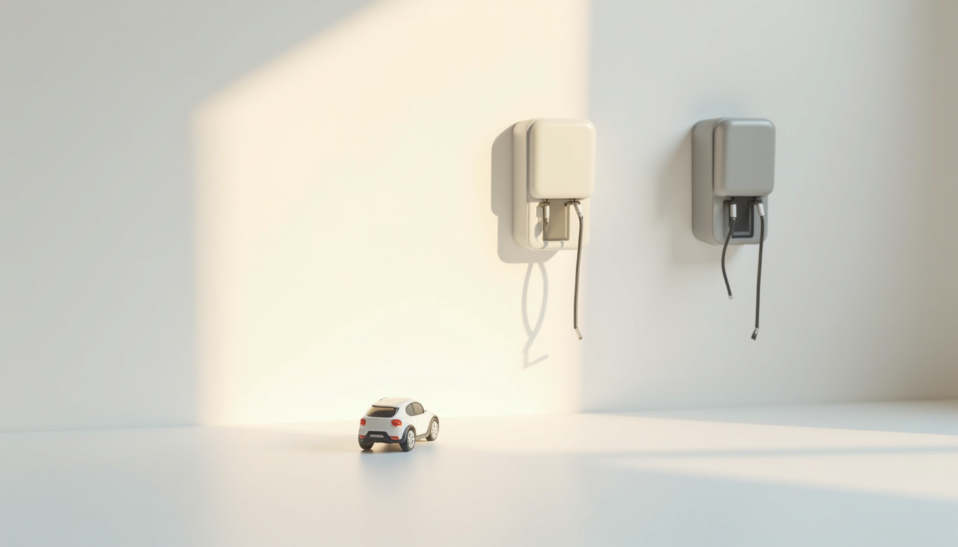 Comparaison entre une prise renforcée et une wallbox murale pour la recharge de voiture électrique à Saint-Lô