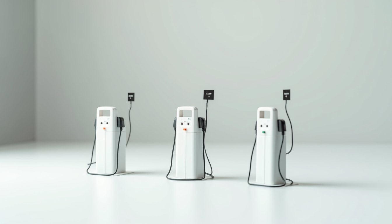 Comparaison visuelle des coûts d'installation de différentes bornes électriques à Wavignies