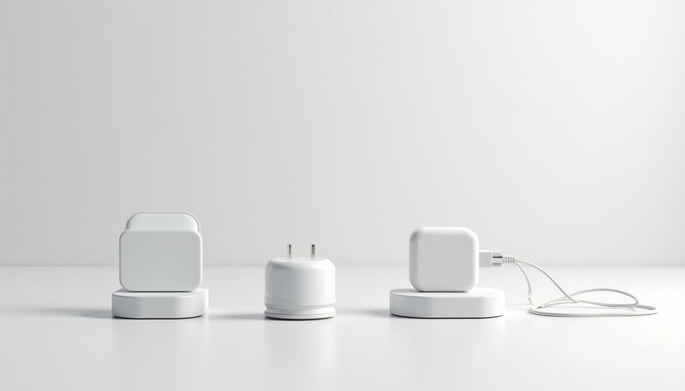 Comparaison visuelle des différents types de bornes de recharge: murale, renforcée, mobile