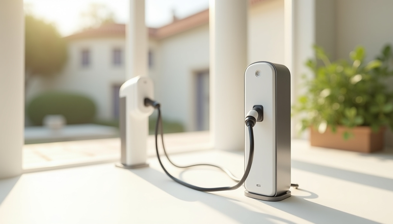 Comparaison visuelle des différents types de bornes de recharge pour véhicules électriques à Mougins
