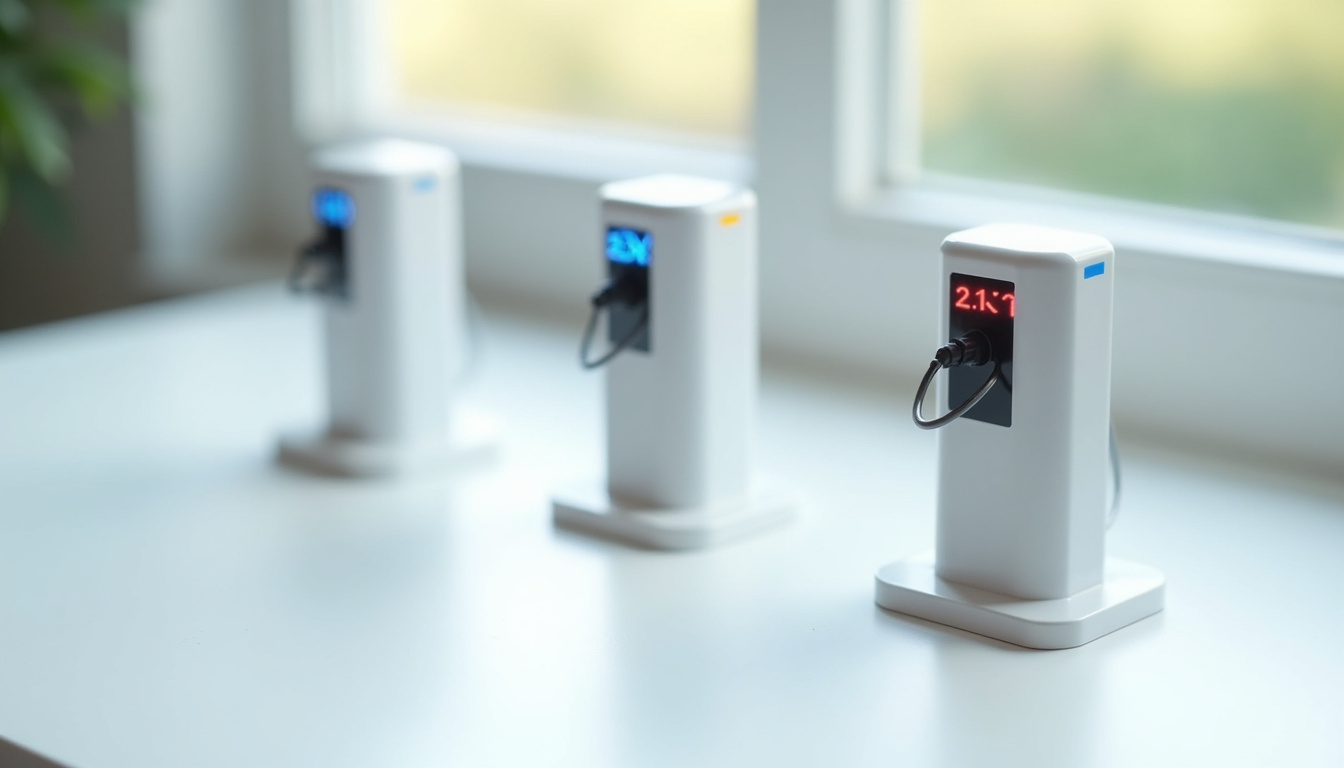 Comparatif des différentes puissances de bornes de recharge pour véhicules électriques