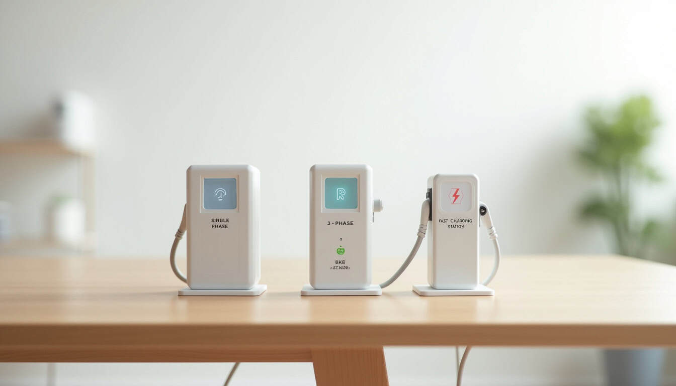 Comparatif des différents types de bornes électriques pour véhicules à Péret