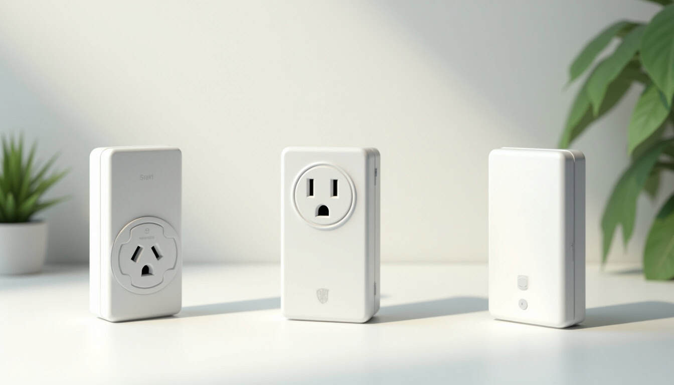 Comparatif visuel des différents types de bornes de recharge électrique: prise renforcée, wallbox monophasée et triphasée